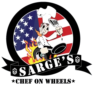 Sarge's Chef on Wheels logo
