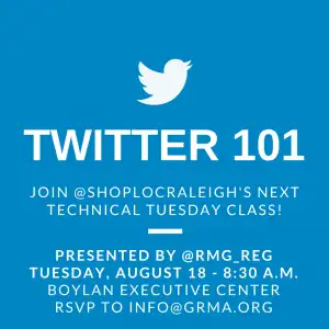 Twitter 101 - Shop Local Raleigh