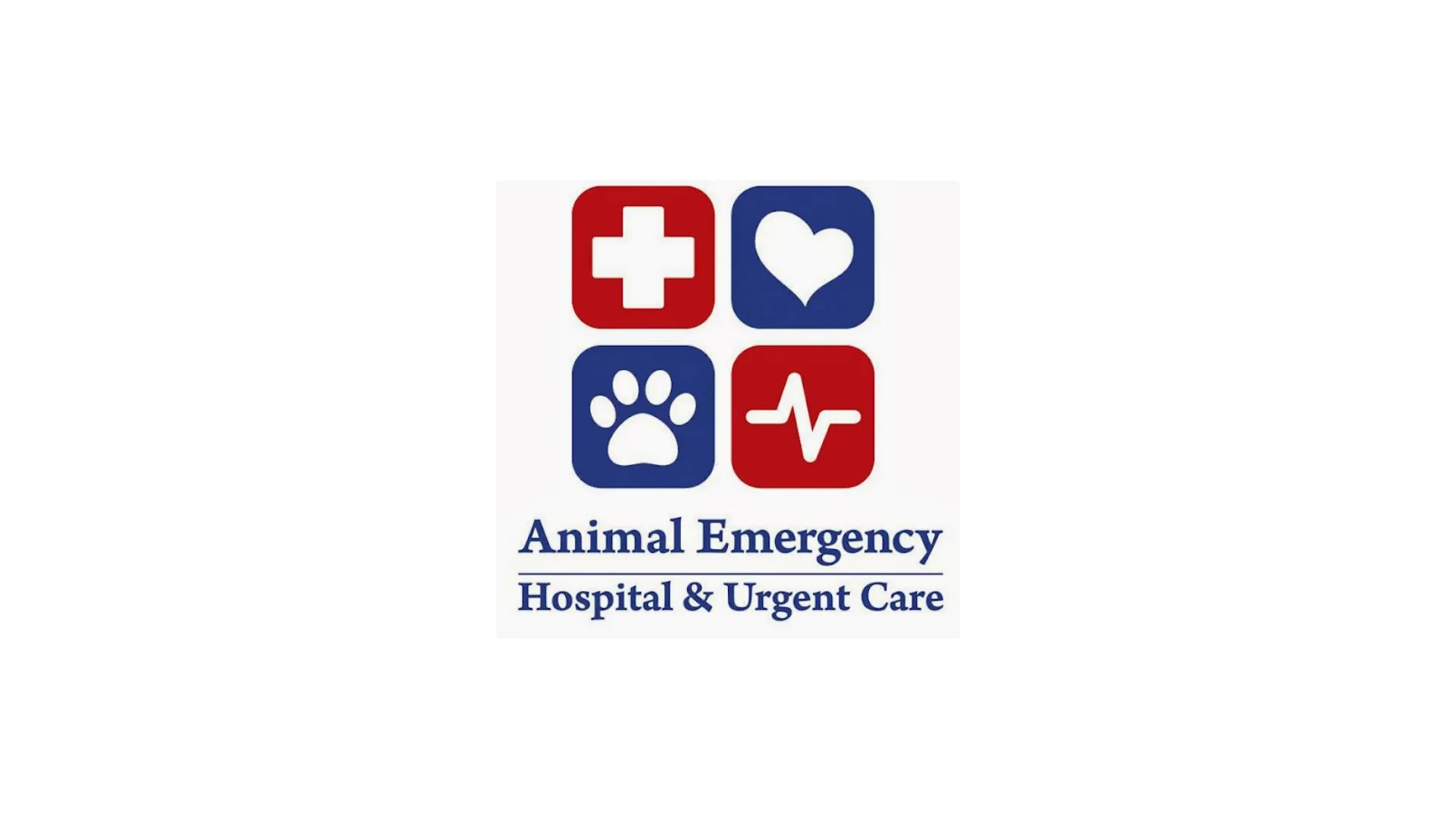 Animal Emergency Hospital Square Logo