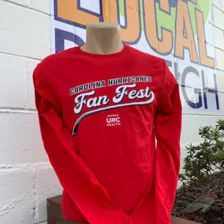 Carolina Hurricanes Fan Fest - Red Long Sleeve T-Shirt