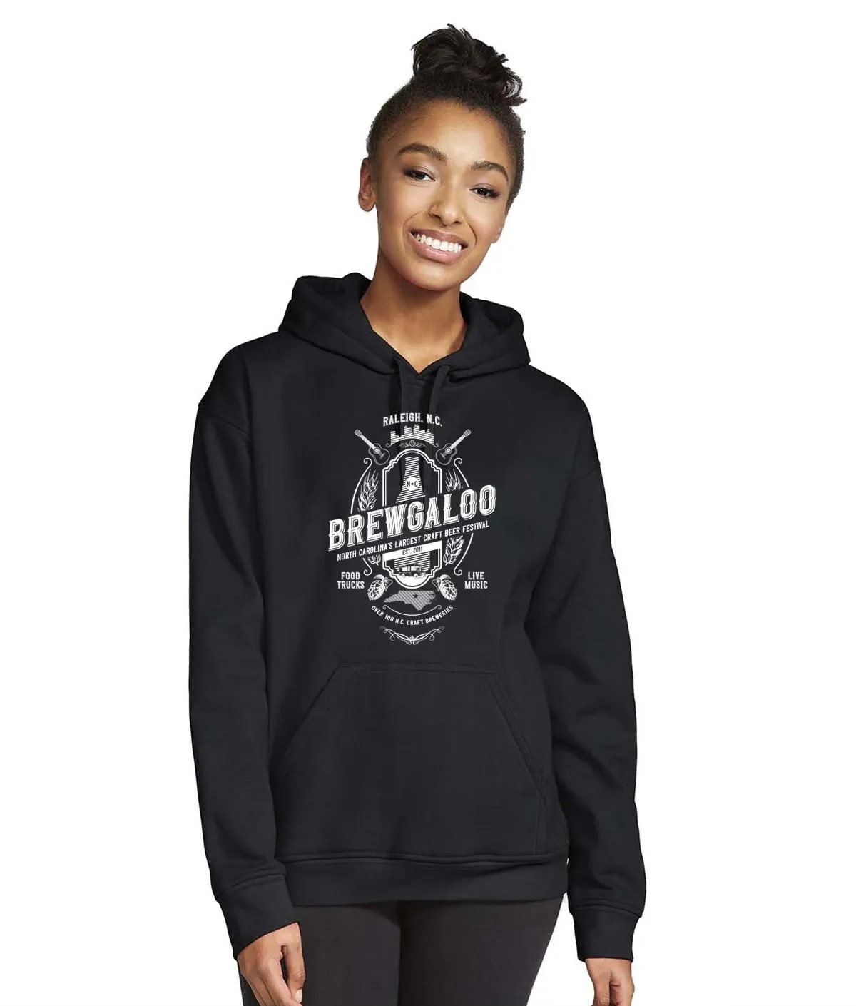brewgaloo black sweatshirt