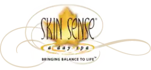 Logo of Skin Sense with text 
