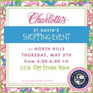Charlotte's St. David's Shopping Event