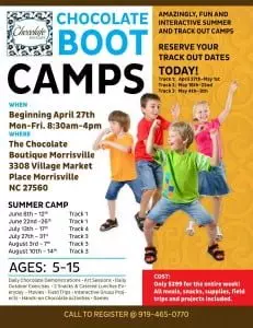 Chocolate Boot Camps at The Chocolate Boutique