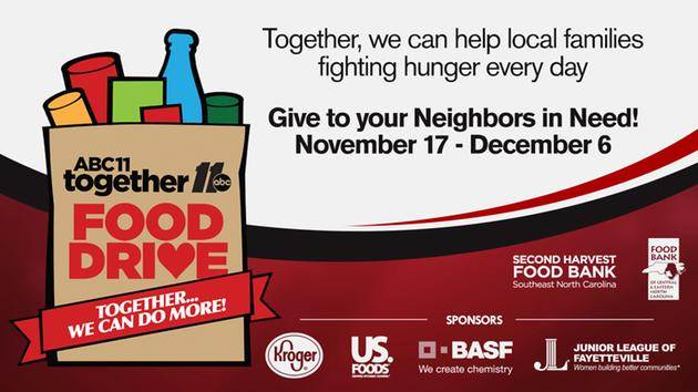 ABC-11 Food Drive