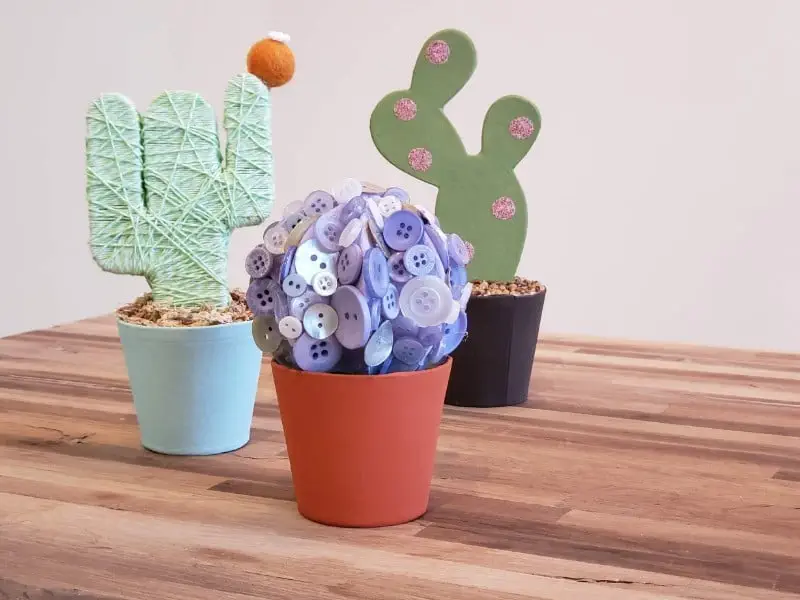 Paper-mache-cactus
