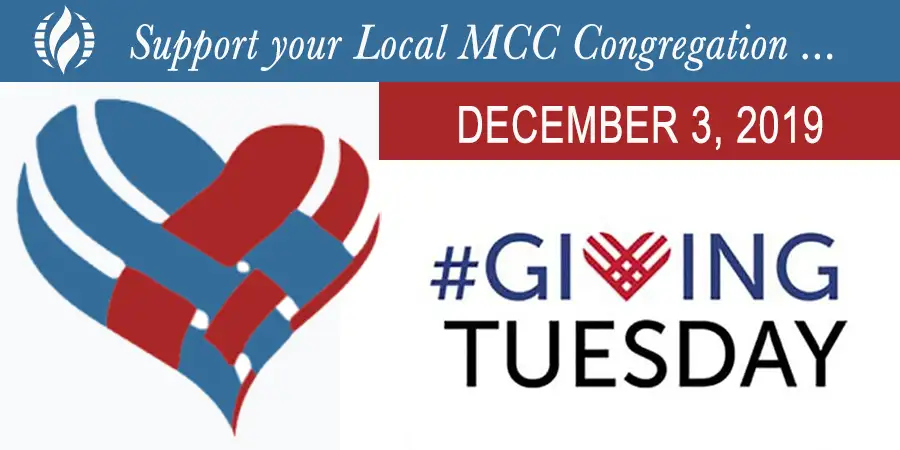 Giving Tuesday 2019 - Keep it LOCAL 10 St. John's MCC - Giving Tuesday