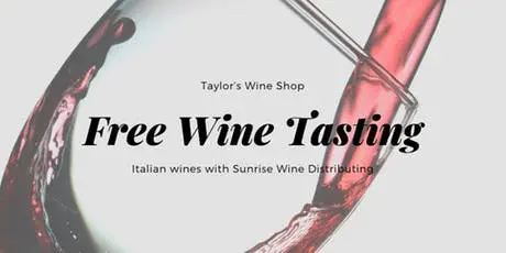 Italian Wine Tasting