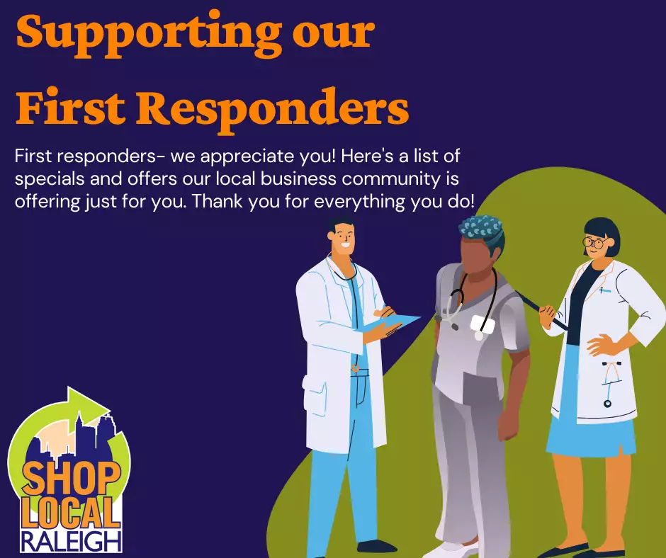 Specials and discounts for First Responders