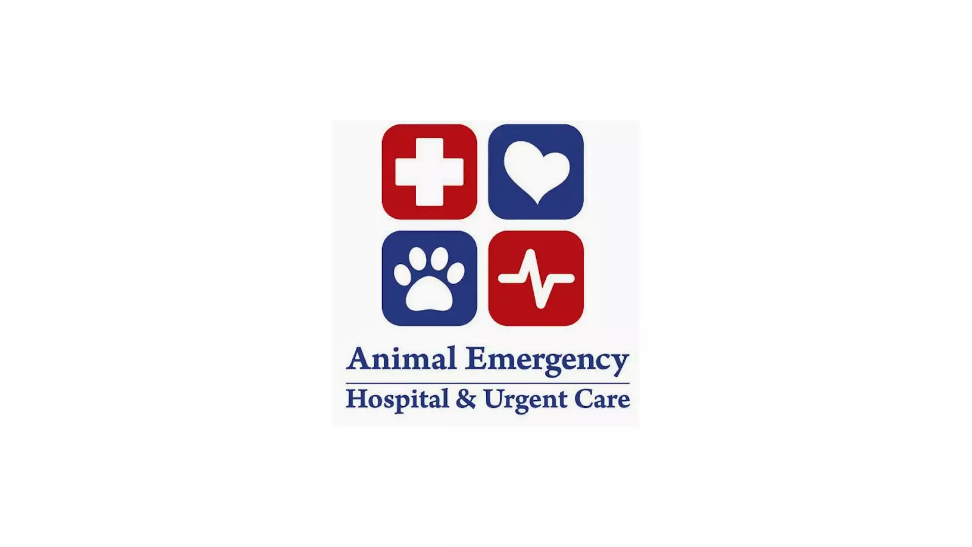 Animal Emergency Hospital Square Logo
