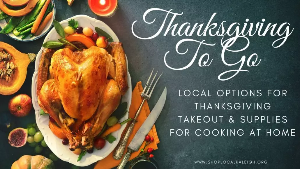 Thanksigiving togo in Raleigh Blog Post Cover