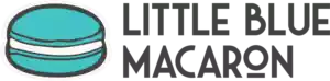 Little Blue Macaron Logo 300x74