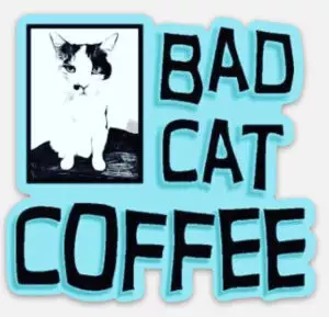 Bad Cat Coffee Logo 300x289