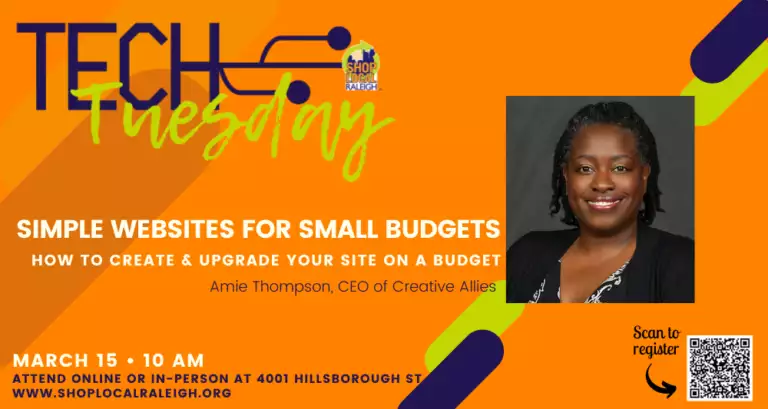 Tech Tuesday Simple Websites On A Budget 768x409