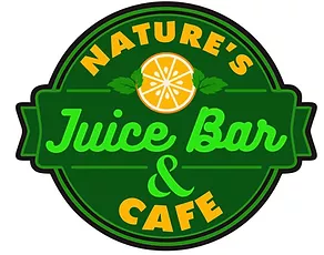 Natures Juice bar and cafe logo