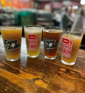 Draft Beer at D's Bottle Shop and Craft Beer College 