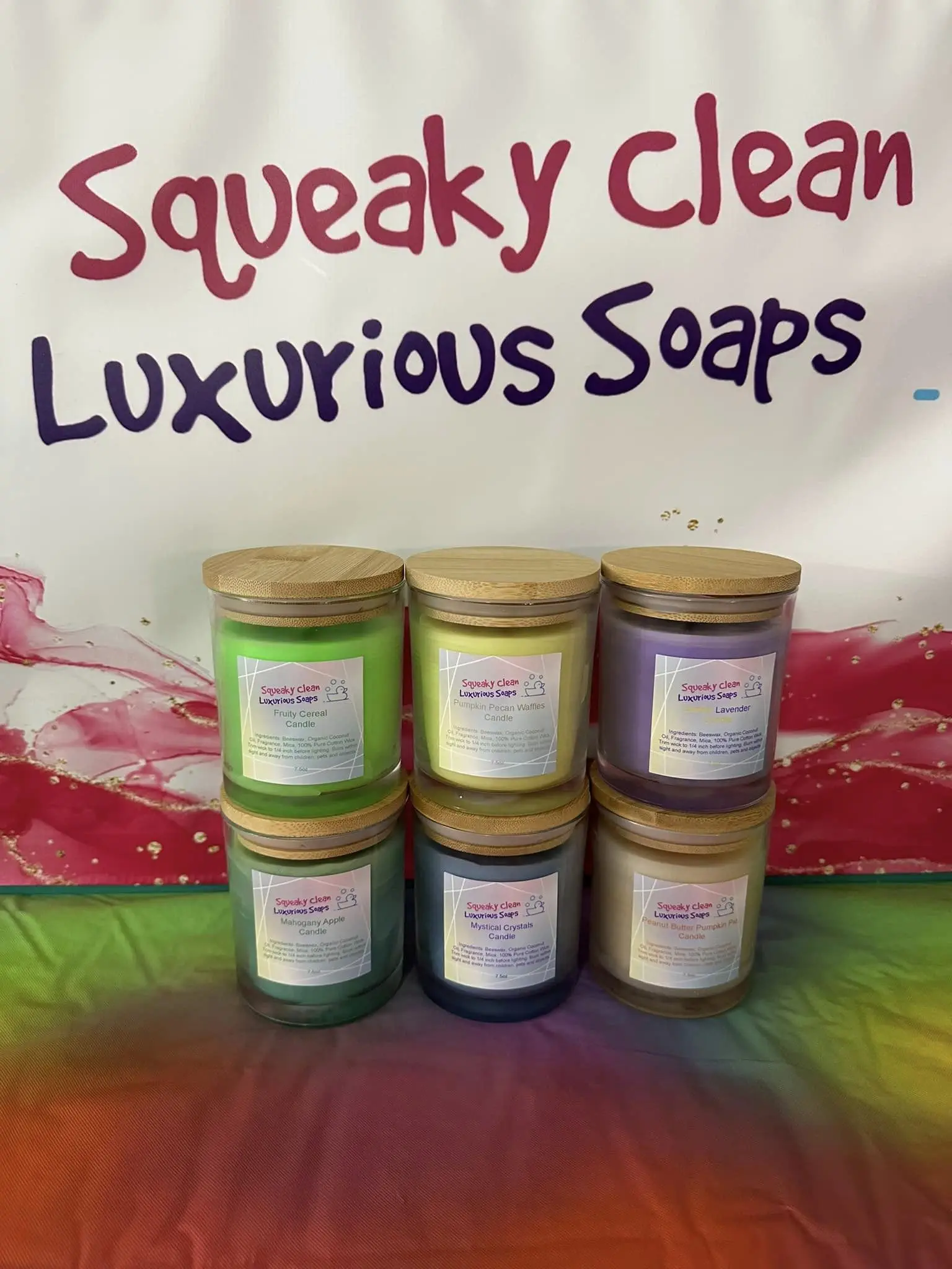 Squeaky Clean Luxurious Soaps