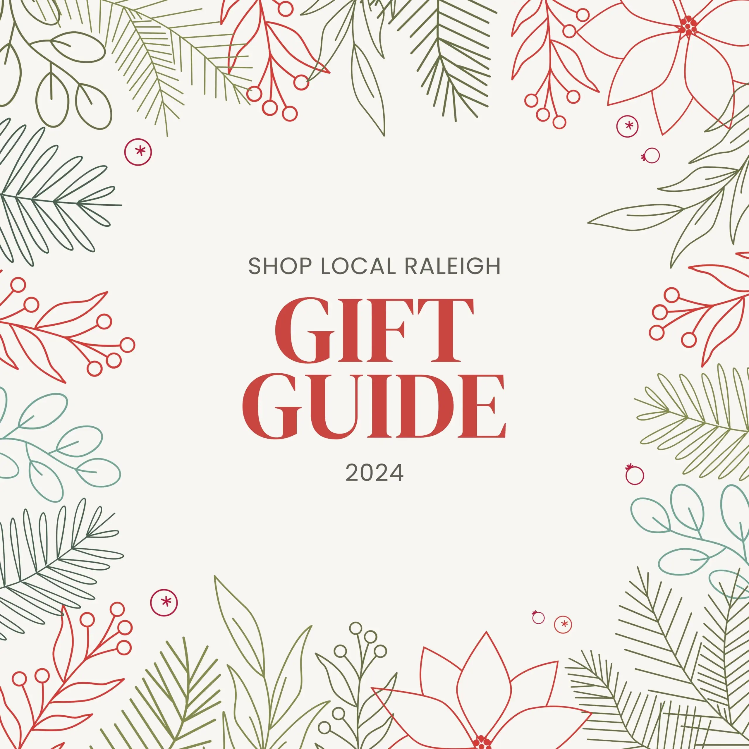Red and Green Vintage Merry Christmas Greeting Instagram Post scaled