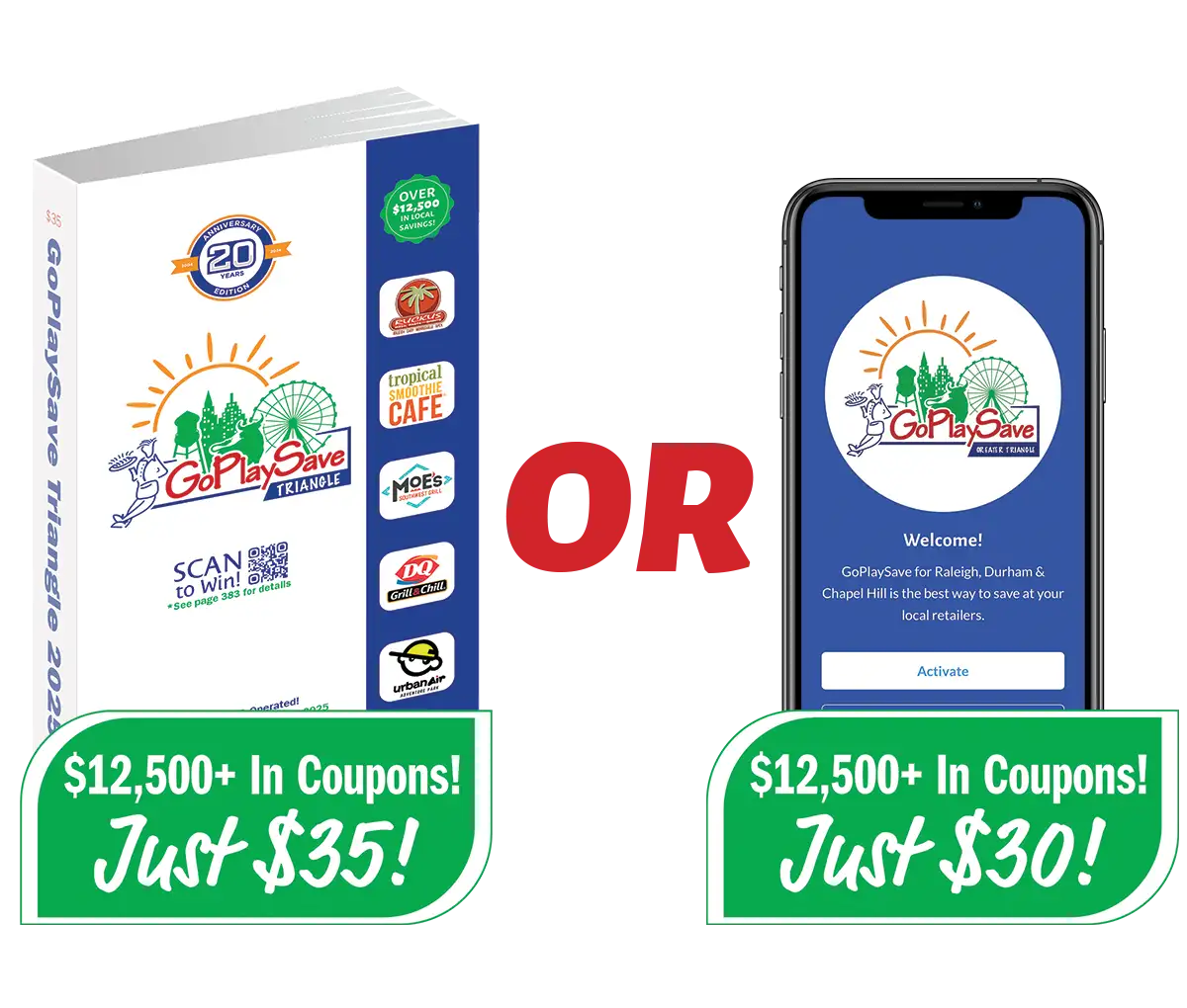 GoPlaySave Book OR Mobile Value 2025