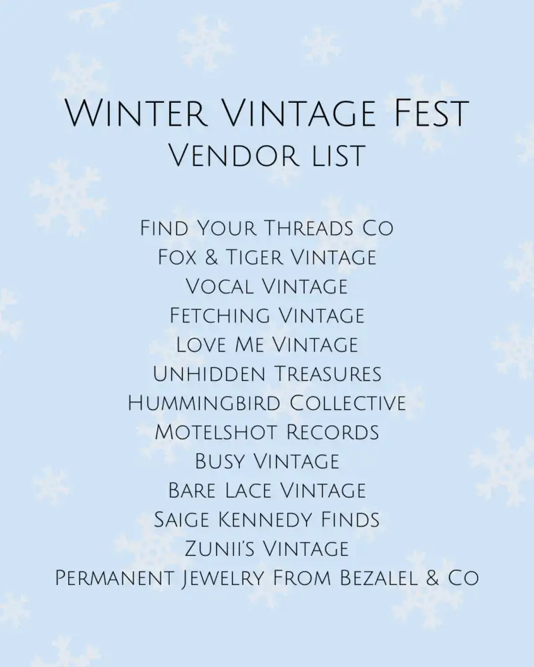 The Cary Vintage Market The Vintage Nook 1 768x960