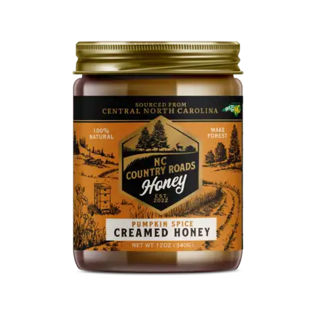 Pumpkin Spice Creamed Honey