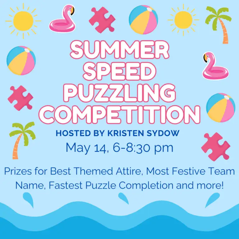 Summer Speed Puzzling Competition  768x768