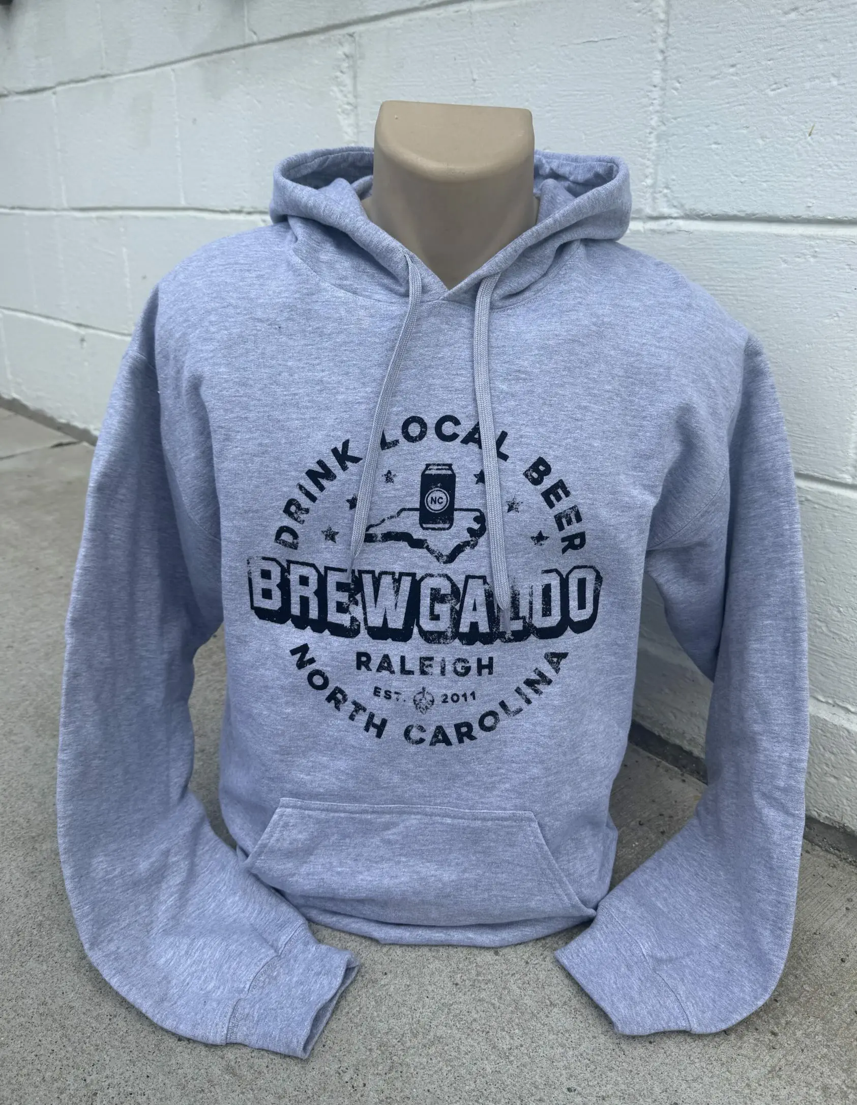 Grey Brewgaloo Hoodie
