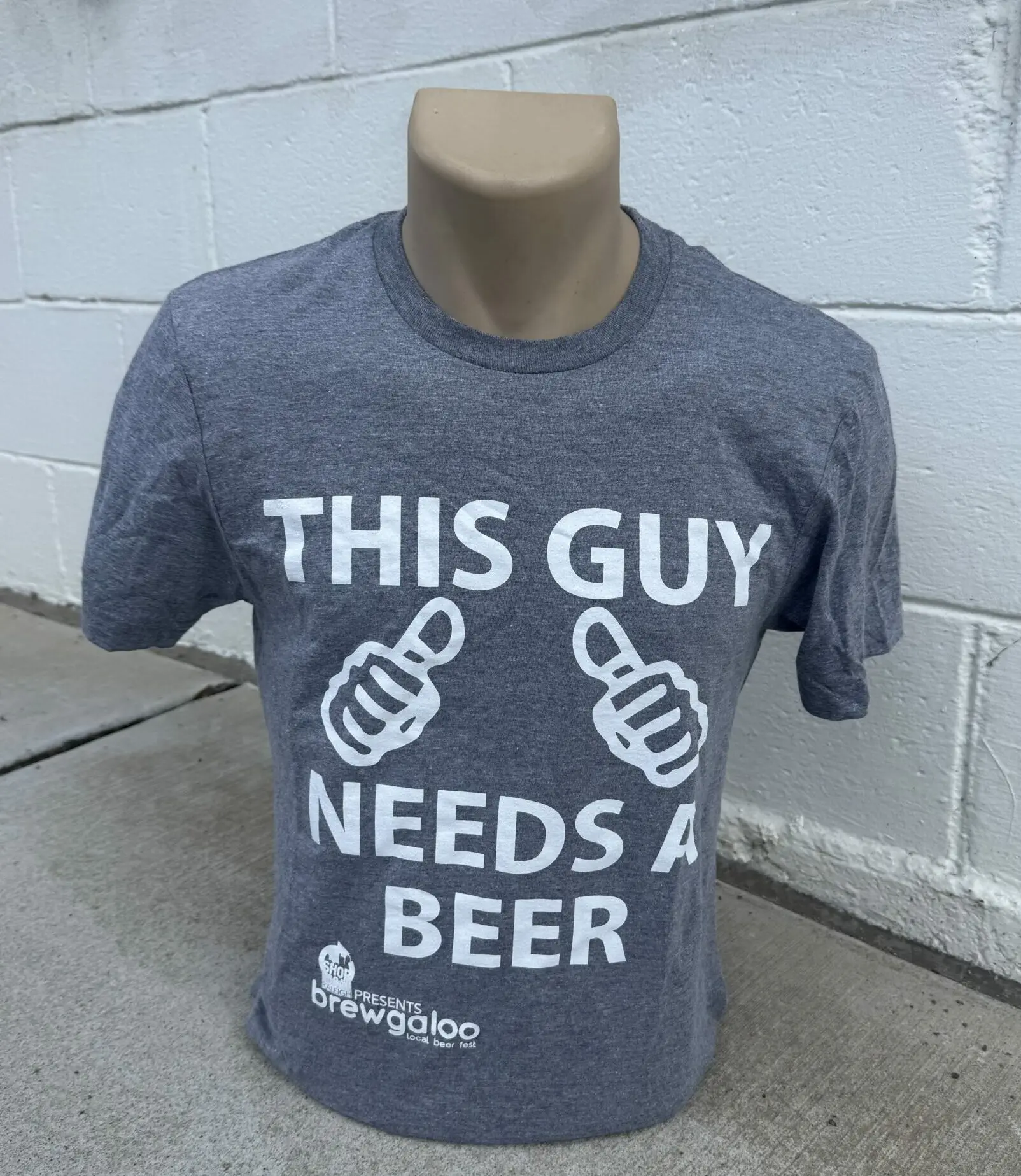 This Guy Needs a Beer Brewgaloo T-Shirt