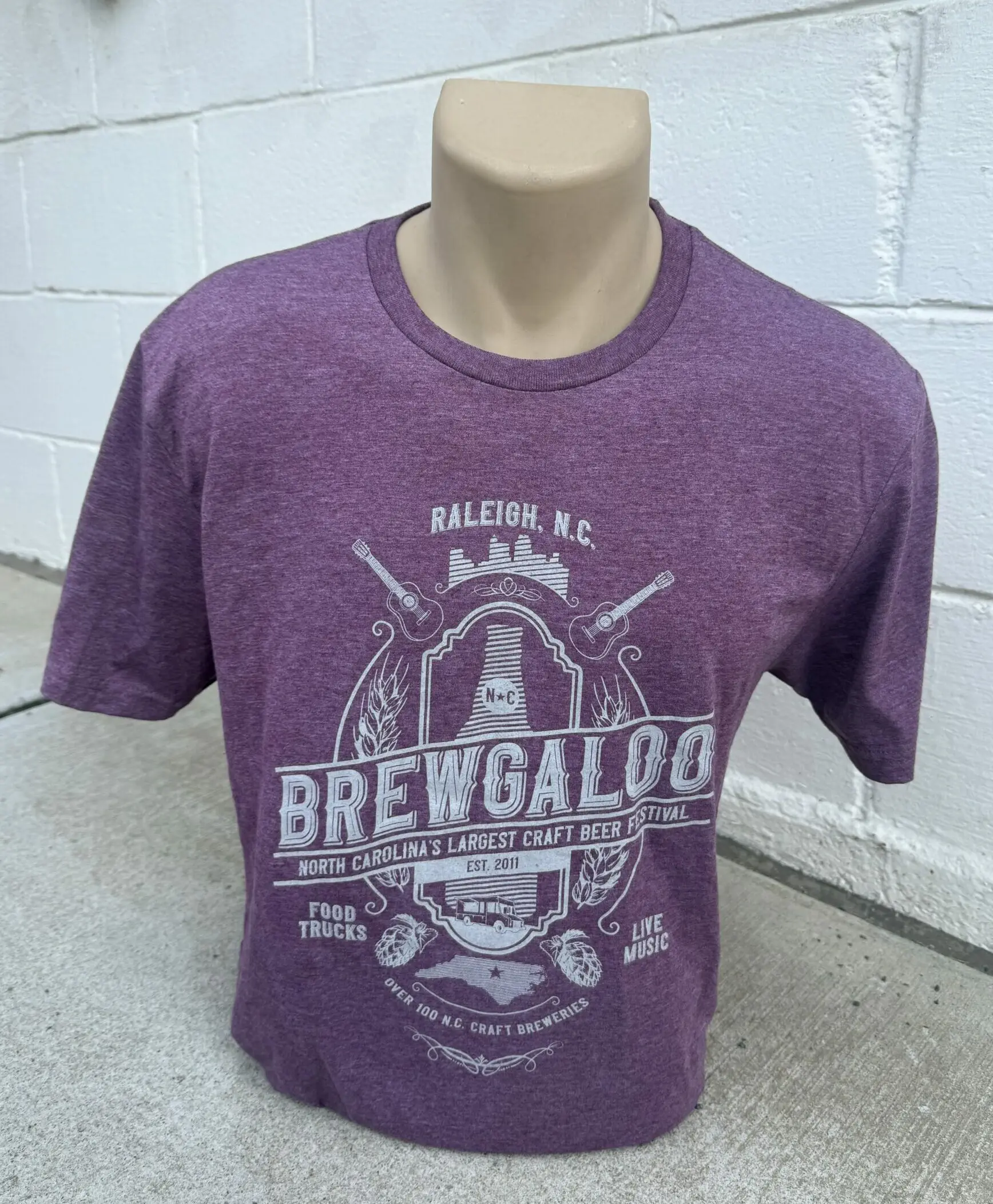 Brewgaloo 2025 T-shirt Purple