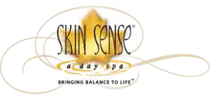 Logo of Skin Sense with text 