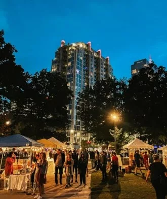 Raleigh Night Market Moore Square Pop-Up Market