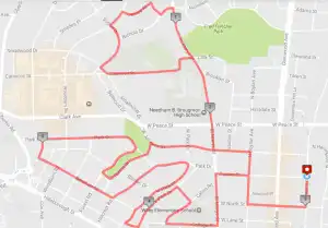 run green 8k map