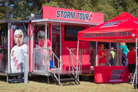 Carolina Hurricanes Fan Fest - Shop Local Raleigh