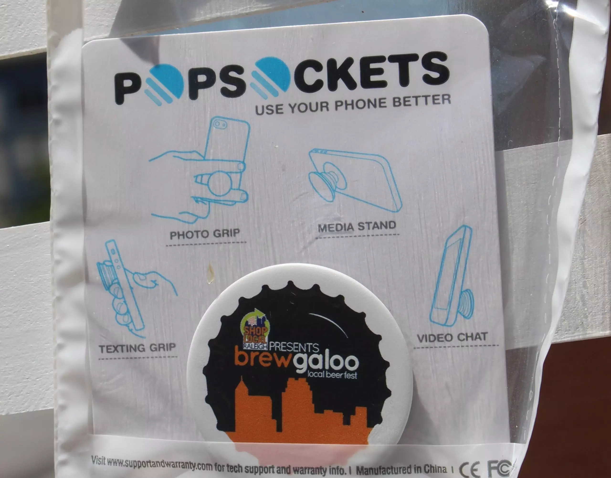 Brewgaloo PopSocket Shop Raleigh