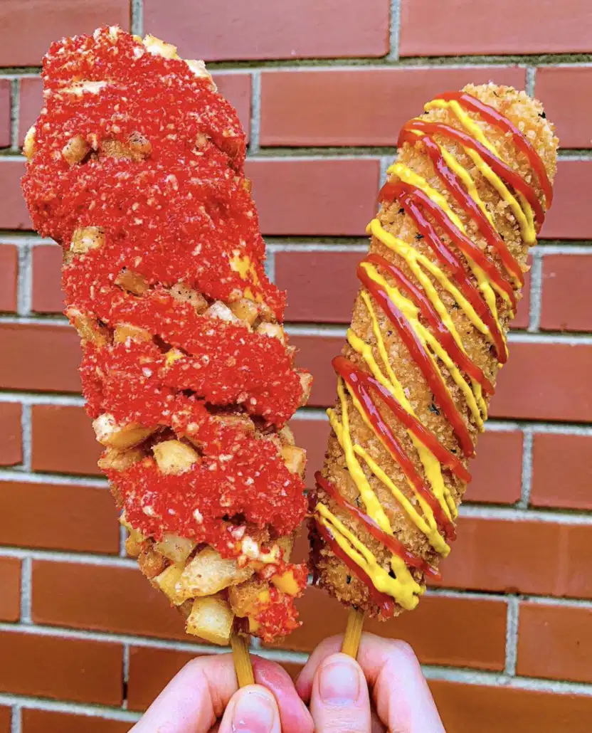 Korean Corn Dogs from GoldenKdog